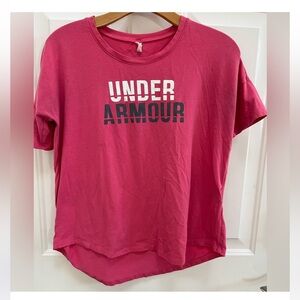 Under Armour Pink Short Sleeve Tee